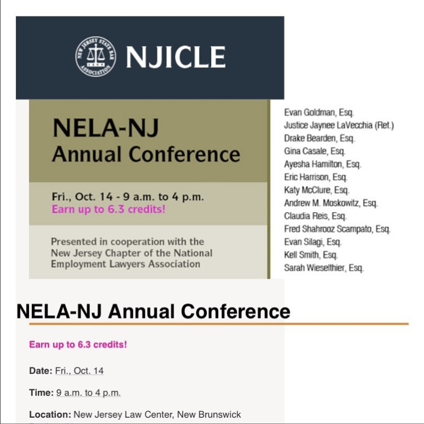 Andrew Moskowitz and new partner, Drake Bearden, will be speaking at
